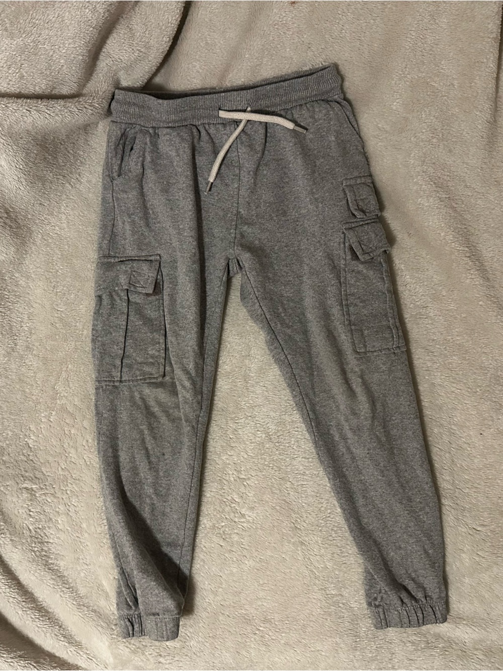 Tony Hawk Gray Cargo Jogger Sweatpants